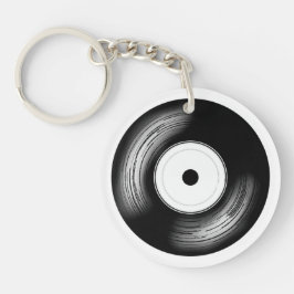 Classic Vinyl Disc Sleutelhanger