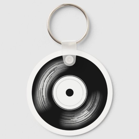 Classic Vinyl Disc Sleutelhanger (Voorkant)