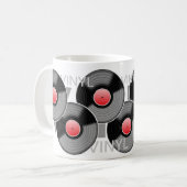 Classic Vinyl Record Mok (Voorkant links)