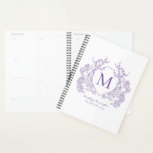 Classic Violet  Bloemkam Monogram Planner (Display)