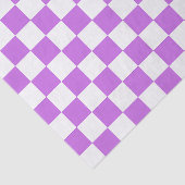 Classic visual magenta checkerboard  tissuepapier (Detail)