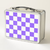 Classic visual purple checkerboard  (Achterkant)
