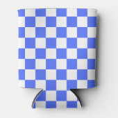 Classic visual sapphire checkerboard  blikjeskoeler (Voorkant)