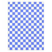 Classic visual sapphire checkerboard  tafelkleed (Voorkant)