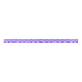 Classic visual violet checkerboard satijnen lint (Voorkant)