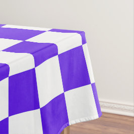 Classic visual violet checkerboard  tafelkleed