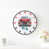 Classic Volvo Wall Clock Grote Klok (Huis)