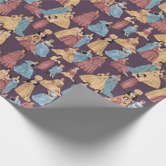 Classic Vrouw Auteurs Cadeaupapier (Hoek)