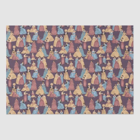 Classic Vrouw Auteurs Tissuepapier (Voorkant)