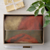 Classic Warm Santa Portrait Tissuepapier (Geschenk)