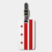 Classic Washington D.C. Flag Bagagelabel (Voorkant verticaal)
