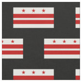 Classic Washington D.C. Flag Stof (Close Up)