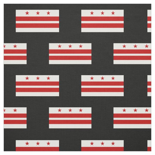 Classic Washington D.C. Flag Stof (Swatch)