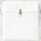 Classic Watercolor Christmas Stickers  (Tas)