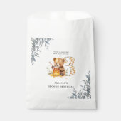 Classic Waterverf Beer Honey derde verjaardag Bedankzakje (Voorkant)