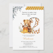 Classic Waterverf Beer Honey Tweede verjaardag Kaart (Voorkant)