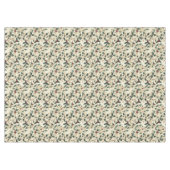 Classic waterverf Kerst Holly bessen gedempt Tafelkleed (Voorkant (Horizontaal))