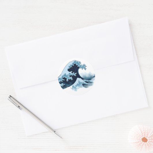 Classic Wave sticker (Envelop)