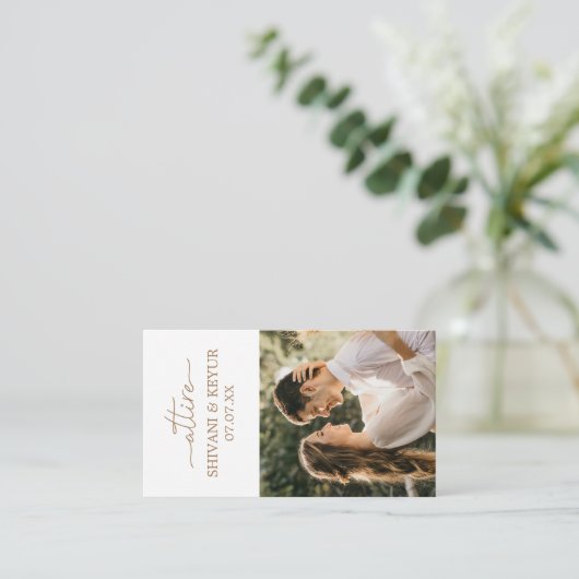 Classic Weddenrennen Gastjurkcodes Informatiekaartje (Staand voorkant)