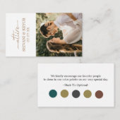 Classic Weddenrennen Gastjurkcodes Informatiekaartje (Voorkant / Achterkant)