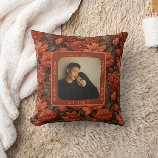 Classic Wedding 15Th Anniversary Throw Pillow  Kussen (Deken)