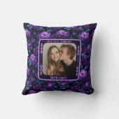 Classic Wedding 25Th Anniversary Throw Pillow  Kussen (Achterkant)