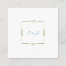  Classic Wedding Direction Behuizing Informatiekaartje