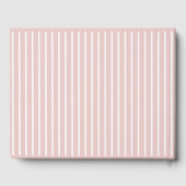 Classic Wedding Guestbook roze Gastenboek (Achterkant)