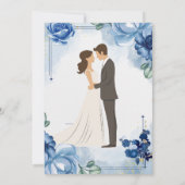 Classic Wedding Invitation –  ontwerp Kaart (Achterkant)