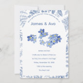 Classic wedding invitations kaart (Voorkant)