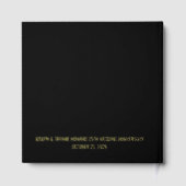 Classic Wedding Jubileum Gastenboek (Achterkant)