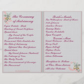 Classic Wedding Memories Program (Achterkant)