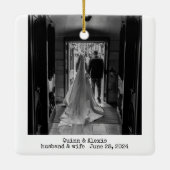 Classic Wedding Ornament (Achterkant)