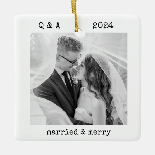 Classic Wedding Ornament (Voorkant)