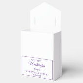 Classic Wedding Welkom Gepersonaliseerde Huwelijks Bedankdoosjes (Geopend)