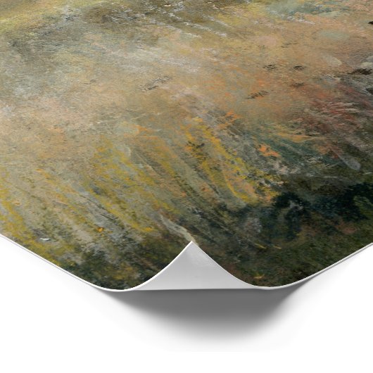 Classic Wheatfield  Landschapskunst Poster (Hoek)