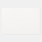 Classic White CUSTOM Inpakpapier Vel (Voorkant)