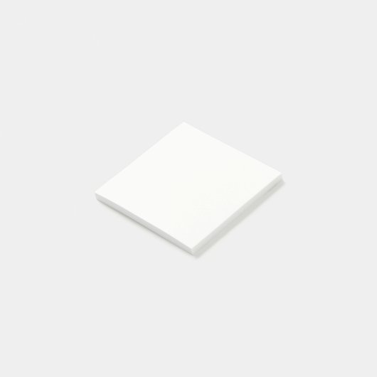 Classic White CUSTOM Post-it® Notes (Schuin)