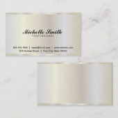 Classic | White Gold Visitekaartje (Voorkant / Achterkant)