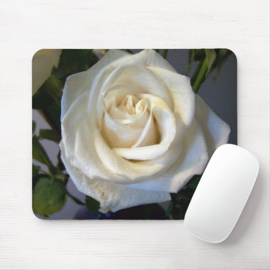 "Classic White" reeks Mousepad Muismat (Met muis)