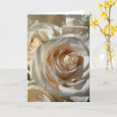 "Classic White" Series Blanco Kaart (Gele Bloem)