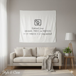 Classic White Tapestry – Make It Yours Today Wandkleed