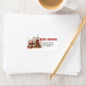 Classic wild west stijl cowboylaarzen en pet etiket (Insitu)