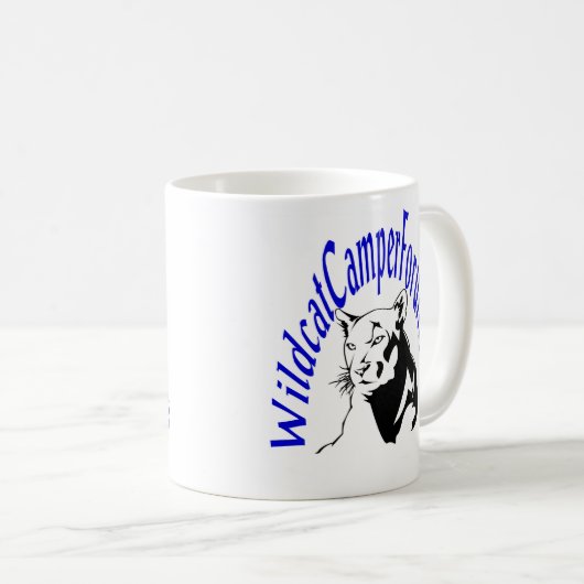 Classic Wildcat Coffee Mok (Voorkant rechts)