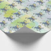 Classic Wizard of Oz Birthday wrapping paper Cadeaupapier (Hoek)