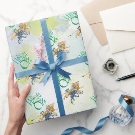 Classic Wizard of Oz Birthday wrapping paper Cadeaupapier