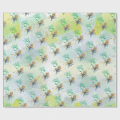 Classic Wizard of Oz Birthday wrapping paper Cadeaupapier (Vlak)