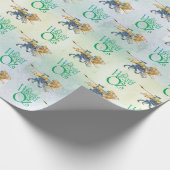 Classic Wizard of Oz Birthday wrapping paper Cadeaupapier (Hoek)