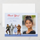 Classic Wizard of Oz Characters Bedankkaart (Voorkant / Achterkant)