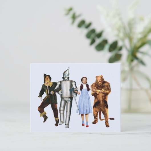 Classic Wizard of Oz Characters Briefkaart (Staand voorkant)